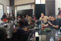 Audensi yang digelar pada Kamis, 2 Juli 2026, di Aula Gedung Kawasan Artha Graha Ormas, LSM Se-kabupaten Karawang bersama Management CATL/CATIB