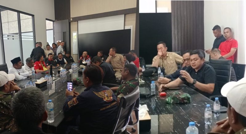 Audensi yang digelar pada Kamis, 2 Juli 2026, di Aula Gedung Kawasan Artha Graha Ormas, LSM Se-kabupaten Karawang bersama Management CATL/CATIB