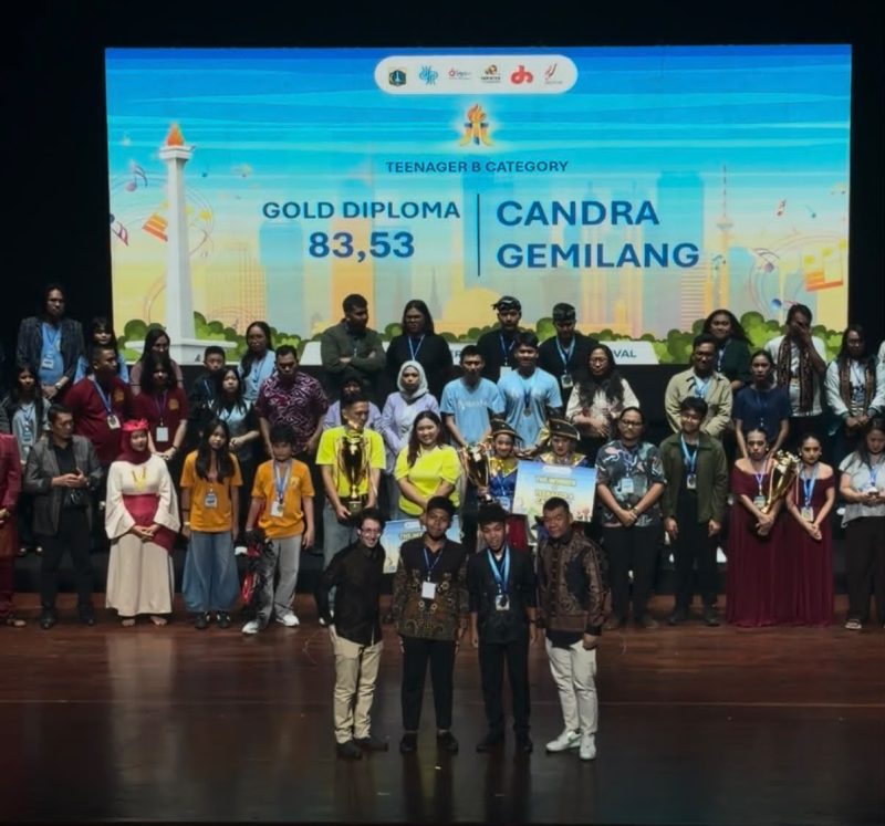 Keterangan Foto: Paduan Suara Candra Gemilang sabet juara dua diajang Jakarta International Choral Festival (JICF) 2026