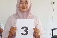 Leni Marlina, calon anggota Badan Permusyawaratan Desa (BPD)