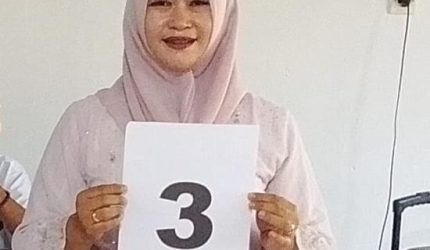 Leni Marlina, calon anggota Badan Permusyawaratan Desa (BPD)