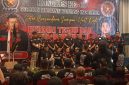 Foto bersama Ketua umum bersama jajaran