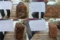 fragmen batu bata kuno di Dusun Lemahduhur