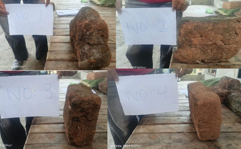 fragmen batu bata kuno di Dusun Lemahduhur