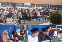 Foto kegiatan rangkaian Maulid Nabi Muhammad Saw di SMPN 2 LEMAHABANG