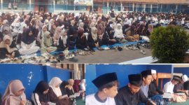 Foto kegiatan rangkaian Maulid Nabi Muhammad Saw di SMPN 2 LEMAHABANG