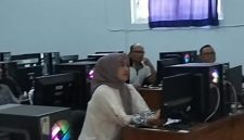 Fhoto momen gladi tes yang dilaksanakan di Universitas Subang (UNSUB).