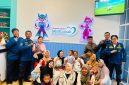 Doc istimewa: petugas Damkar Pos 1 Rengasdengklok saat mengantar sunatan warga Amansari Rengasdengklok