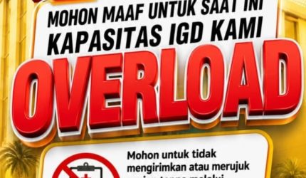 Gambar Keterangan RSUD Jatisari Penuh, 100 Bed Terisi dan 18 Bed IGD Padat