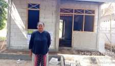 Harapan memiliki hunian yang lebih layak kini dirasakan Siti Nurohman, warga Dusun Kalanasem, RT 07/RW 04, Desa Pagadungan, Kecamatan Tempuran, Kabupaten Karawang