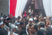 Keterangan: Presiden RI ke 7, Jokowi saat berkunjung ke Cikarang Kabupaten Bekasi