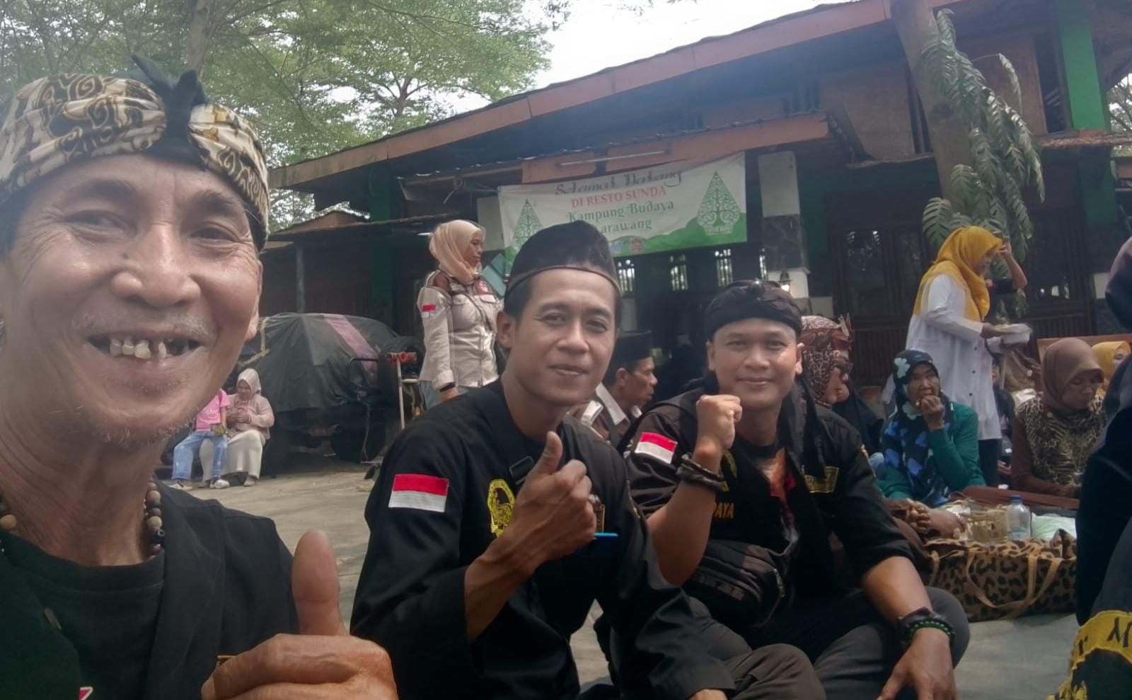 Dokumentasi : Perwakilan DPC Padjajajaran Siliwangi Nusantara (PSN) Kabupaten Karawang turut hadir dalam kegiatan