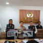 Dokumentasi : Pengungkapan kasus konferensi pers di kapolresta Karawang, Senin (28/09/2026).
