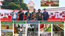 Dokumentasi : Tugu Kebulatan Tekad di Rengasdengklok bukan sekadar penanda sejarah perjuangan kemerdekaan Indonesia. Sejak 2019, Paguyuban Tugu Kebulatan Tekad Kabupaten Karawang secara bertahap melakukan perawatan dan pembenahan kawasan sebagai bentuk kepedulian terhadap peninggalan sejarah bangsa.