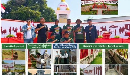 Dokumentasi : Tugu Kebulatan Tekad di Rengasdengklok bukan sekadar penanda sejarah perjuangan kemerdekaan Indonesia. Sejak 2019, Paguyuban Tugu Kebulatan Tekad Kabupaten Karawang secara bertahap melakukan perawatan dan pembenahan kawasan sebagai bentuk kepedulian terhadap peninggalan sejarah bangsa.