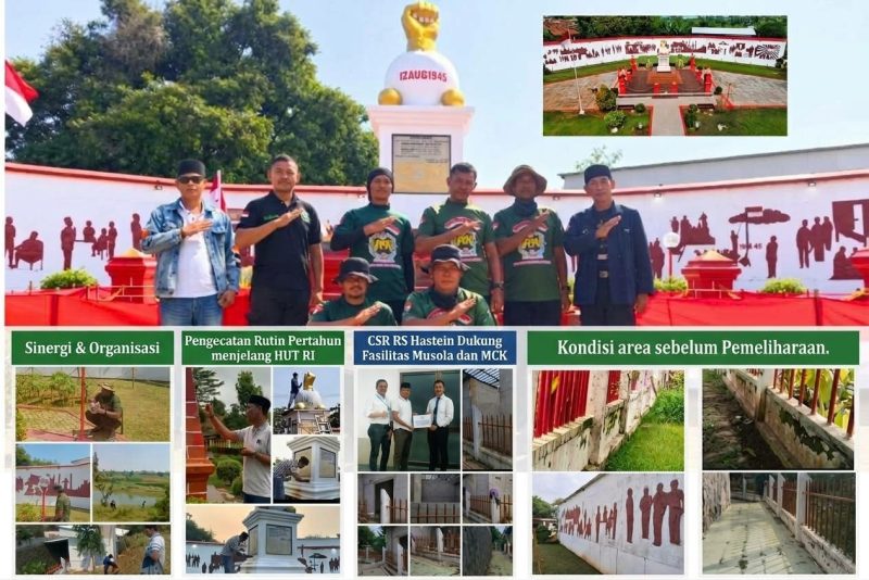 Dokumentasi : Tugu Kebulatan Tekad di Rengasdengklok bukan sekadar penanda sejarah perjuangan kemerdekaan Indonesia. Sejak 2019, Paguyuban Tugu Kebulatan Tekad Kabupaten Karawang secara bertahap melakukan perawatan dan pembenahan kawasan sebagai bentuk kepedulian terhadap peninggalan sejarah bangsa.