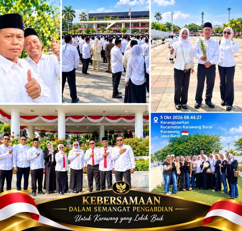 Dokumentasi : Sebanyak 2.251 anggota Badan Permusyawaratan Desa (BPD) dari berbagai desa di Kabupaten Karawang resmi dilantik dan diambil sumpah/janji keanggotaannya untuk masa keanggotaan 2026–2034.