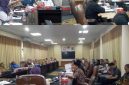 Audiensi yang berlangsung di Ruang Rapat I DPRD Kabupaten Karawang