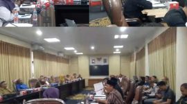 Audiensi yang berlangsung di Ruang Rapat I DPRD Kabupaten Karawang