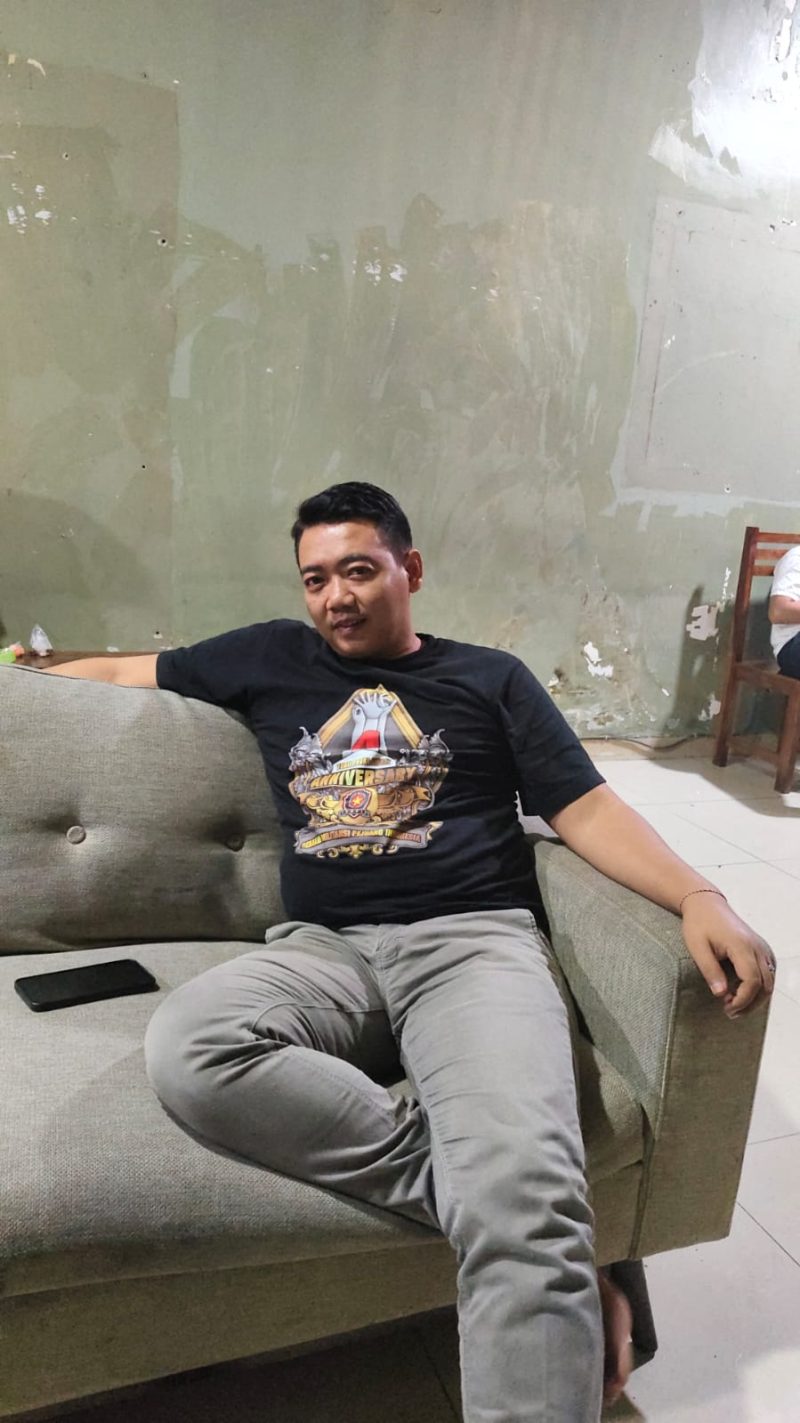 Sekretaris Jenderal Dewan Pimpinan Pusat (DPP) Gerakan Militansi Pejuang Indonesia (GMPI), Rahardian Nurdin.