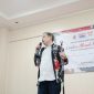 Guruh Yanuar, Sekretaris Markas Cabang Laskar Merah Putih Kabupaten Karawang.