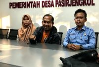 Keterangan foto: klarifikasi SPPG Pasirjengkol 3 di Aula Pemerintah Desa Pasirjengkol