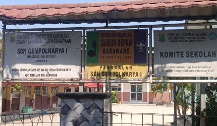 Dugaan penjualan buku Lembar Kerja Siswa (LKS) seharga Rp15.000 per buku di SDN Gempol Karya 1.