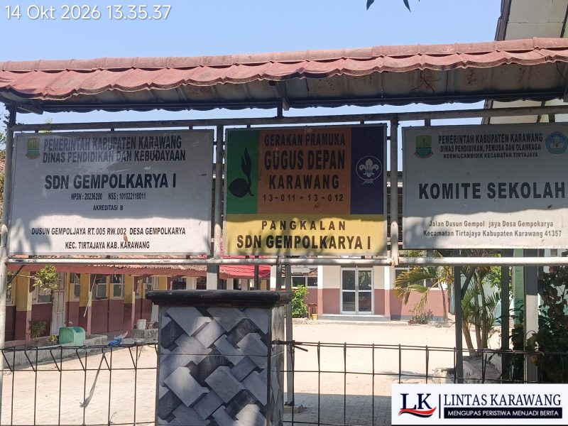 Dugaan penjualan buku Lembar Kerja Siswa (LKS) seharga Rp15.000 per buku di SDN Gempol Karya 1.