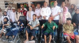 Pemerintah Kabupaten Karawang menggelar Gebyar Pelayanan Administrasi Terpadu Kecamatan (PATEN) di Kecamatan Rengasdengklok, Kabupaten Karawang, Rabu (21/10/2026).