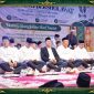 Foto dalam pelaksanaan Karawang Bersholawat yang digelar di halaman Masjid Agung Karawang