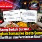 Perselisihan antara pemilik Resto Saung Berkah Gurame Rengasdengklok, Purkon, dan pemilik Resto Sumoreang menjadi sorotan setelah muncul sejumlah komentar dan unggahan di media sosial yang dinilai mengaitkan kedua usaha kuliner tersebut dengan ulasan konsumen mengenai makanan.
